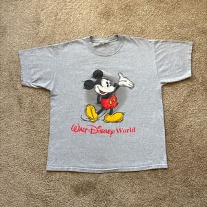 Vintage Y2K Walt Disney World Disney Mickey Mouse T Shirt XL‎